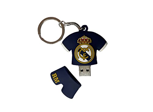 CYP BRANDS Real Madrid USB-13-RM Pendrive Rubber Camiseta, 16GB