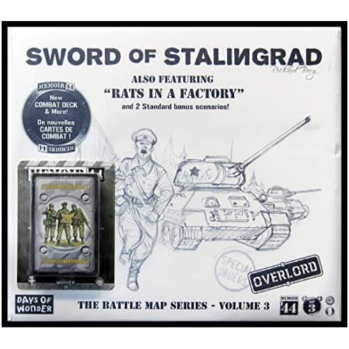 Days of Wonder Memoir 44 Mapa Battle OP3 Espada de Stalingrado Expansion Board Game [Importado de Inglaterra]