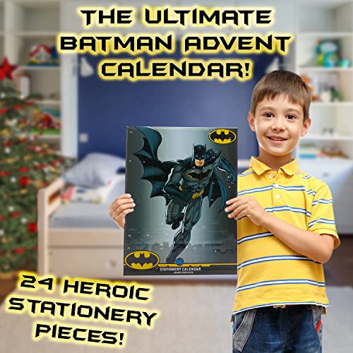 DC Comics Calendario Adviento 2021 de Batman, Calendario Adviento para Niños, 24 Sorpresas de PapelerÍa Niños