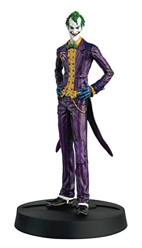 DC Comics - Figura de Asilo Joker Arkham - Colección de Figuras de Asilo de Batman Arkham por Eaglemoss Collections