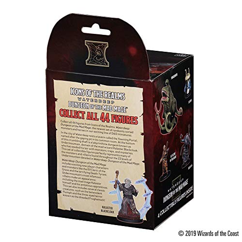 D&D Dungeons&Dragons Icons of The Realms Set 11: Waterdeep Dungeon of The Mad Mage Booster Pack