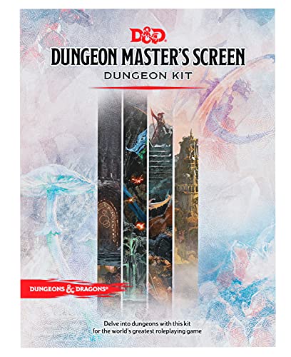 D&D RPG DUNGEON MASTERS SCREEN DUNGEON KIT