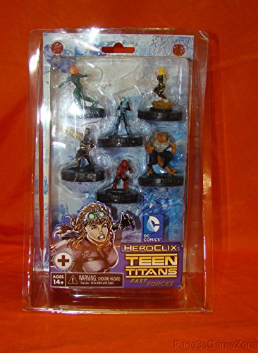 Desconocido DC Heroclix Teen Titans Fast Forces - Pack de Figuras (6 Unidades)