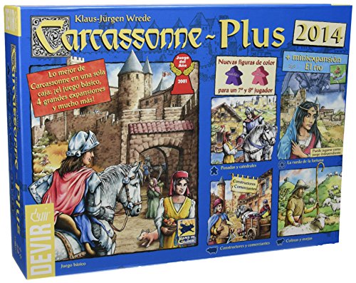Devir - Carcassonne Plus 2014, juego de tablero