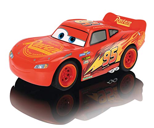 Dickie Toys- Cars Coche Rayo MC Queen Turbo Racer Control Remoto, Escala 1:24, Función Turbo, para Niños a Partir de 3 Años