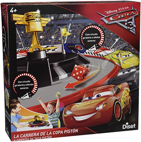 Diset-Cars The Movie El Juego de Coches, Multicolor (46612)