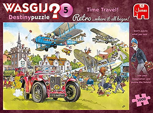 Diset- Retro Destiny 5-Time Travel Puzzle, Multicolor (25008)