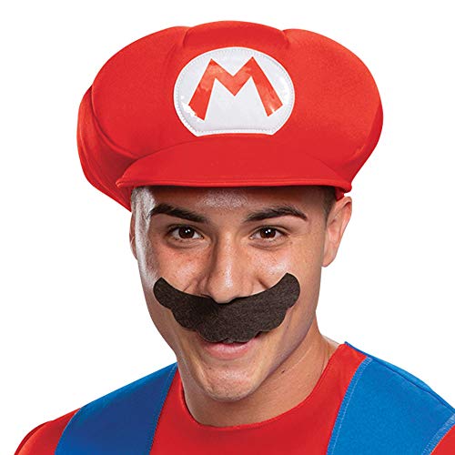 Disguise Mario Classic Disfraces, Red, M Unisex Adulto