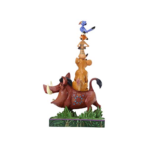 Disney Traditions, Figura de Pumba, Timón y Simba de "El Rey León", para coleccionar, Enesco