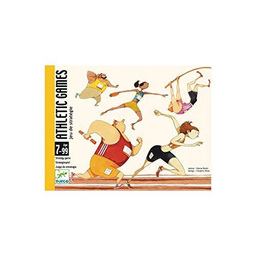 DJECO DC Comics Super Heroes Cartas Athletic Games (35172), Multicolor (1)
