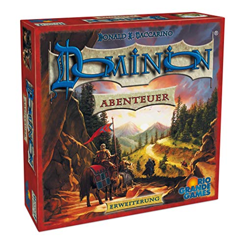 Dominion - Aventura, juego de estrategia, de 2 a 4 jugadores (Rio Grande Games 22501408) (versión en alemán) , color/modelo surtido
