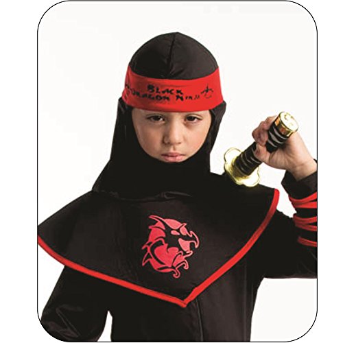 Dress Up America Traje de Guerrero Ninja de niños
