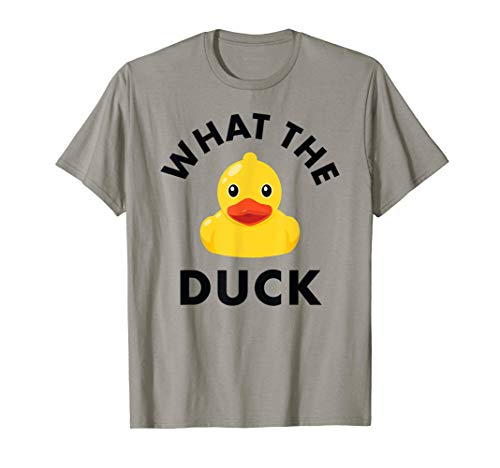 Ducky de goma Divertido juego de palabras Lo que el Pato Camiseta