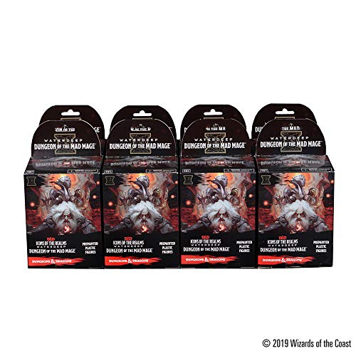 Dungeons & Dragons: Icons of The Realms: Waterdeep: Dungeon of The Mad Mage Booster Brick (8 Boosters)
