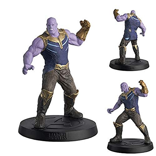 Eaglemoss- Marvel Movie Collection Los Vengadores Estatua Thanos, Multicolor, único (1)