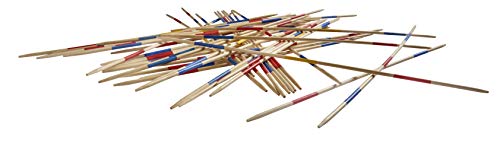 Eichhorn – Mikado Outdoor – Compuesto de 41 Palos de 50 cm Cada uno, Incluye Instrucciones de Juego, de bambú, para niños a Partir de 3 años