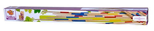 Eichhorn – Mikado Outdoor – Compuesto de 41 Palos de 50 cm Cada uno, Incluye Instrucciones de Juego, de bambú, para niños a Partir de 3 años