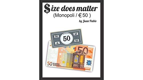 El tamaño no importa MONOPOLY EURO (Trucos e instrucciones en línea) por Juan Pablo Magic | Dinero | Moneda Magic | Mago callejero
