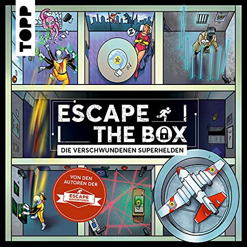 Escape The Box - Die verschwundenen Superhelden: Das ultimative Escape-Room-Erlebnis als Gesellschaftsspiel!