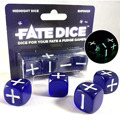 Evil Hat Productions- Nein Fate Midnight Dice (EHP09020)