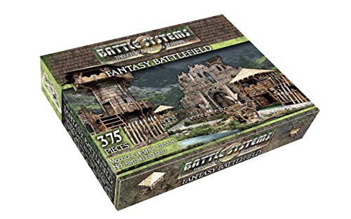 Fantasy Battle Systems Wargames Terrain Battlefield - Multi Level Tabletop War Game Board - Wargaming 40K Universe - BSTFWC002