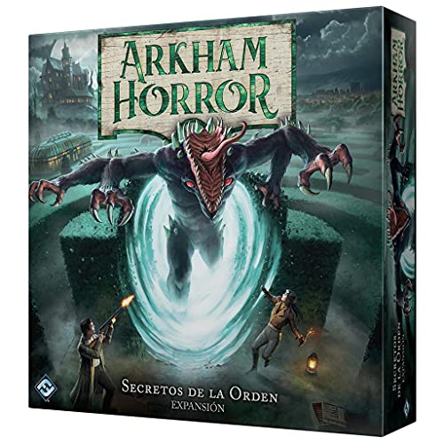 Fantasy Flight Games Arkham Horror, Juego de Mesa en español - Secretos de la Orden