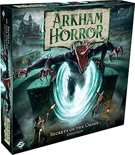 Fantasy Flight Games - Arkham Tercera Edición: Secretos de la Orden - Juego de Mesa, Mixto, FFGAHB06