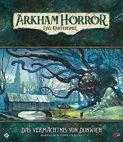 Fantasy Flight Games. Asmodee Arkham Horror: LCG El Legado de Dunwich, expansión de campaña, Juego de Cartas, construcción de baraja en alemán