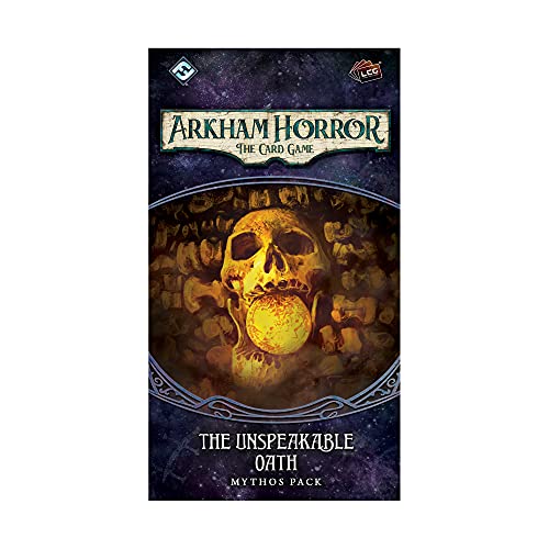 Fantasy Flight Games FFGAHC13 The Unspeakable Oath Mythos Pack: Arkham Horror LCG Exp, Multicolor
