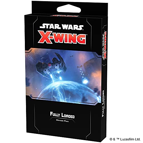 Fantasy Flight Games FFGSWZ65 Star Wars X-Wing 2ª edición: Paquete de Dispositivos Completamente Cargados, Multicolor