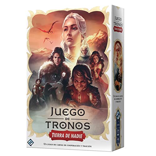 Fantasy Flight Games Juego de Tronos Tierra de Nadie - Juego de Cartas en Español (BTW01ES)
