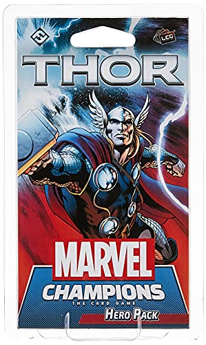 Fantasy Flight Games | Marvel Champions: Hero Pack: Thor Hero Pack | Juego de Cartas | 1 a 4 Jugadores | Edades 14+ | Tiempo de Juego de 40 a 70 Minutos