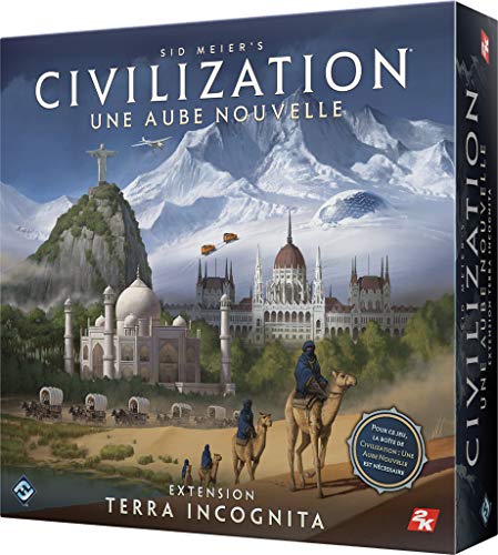 Fantasy Flight Games – Sid Meier's Civilization une Aube New – Terra Incognita (extensión)