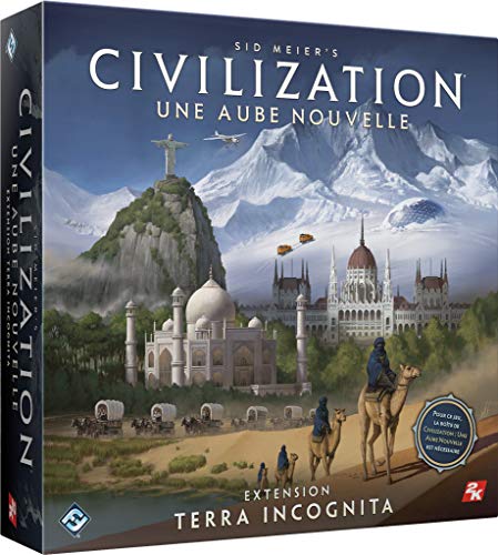 Fantasy Flight Games – Sid Meier's Civilization une Aube New – Terra Incognita (extensión)