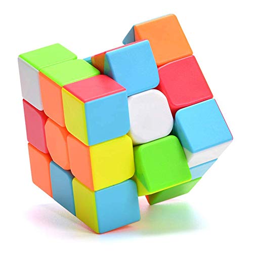 FAVNIC Cubo de Velocidad sin Pegatinas Cubo mágico 3x3x3 Puzzles Juguetes