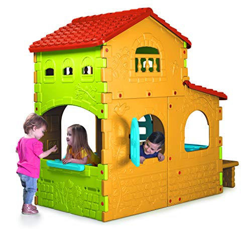 FEBER- Casita Infantil Super Villa, Multicolor. para niños/ as de 3 años en adelante
