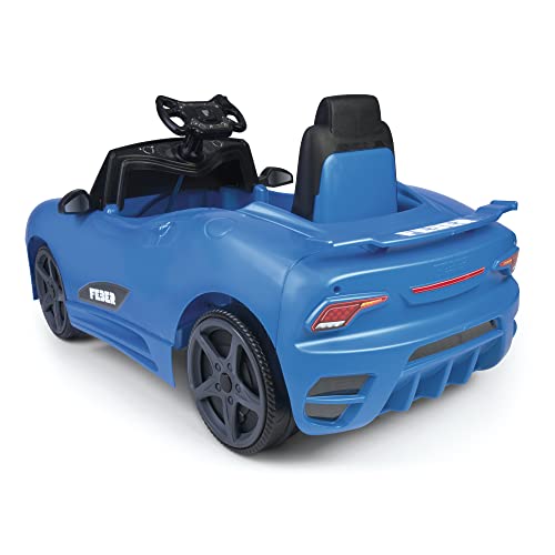 FEBER - My Hybrid Car 2x1, coche con batería de 12 voltios y coche a pedales, con 3 direcciones, cómodo, estable y seguro para los niños, a partir de 3 años de edad, Famosa (800013220)
