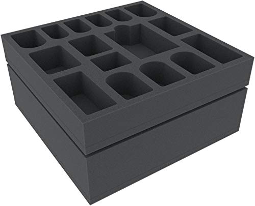 Feldherr Foam Tray Set Compatible with Krosmaster Arena and Expansion Frigost Board Game Boxes