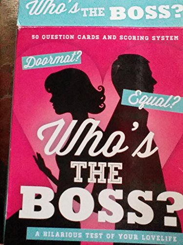 Fifty50 "Who 's The Boss" Quiz Factory juego de cartas