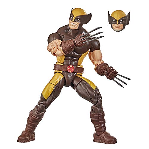 Figura de acción Coleccionable de 15 cm de Lobezno de X-Men de Hasbro Marvel Legends Series, con Accesorios, para niños a Partir de 4 años