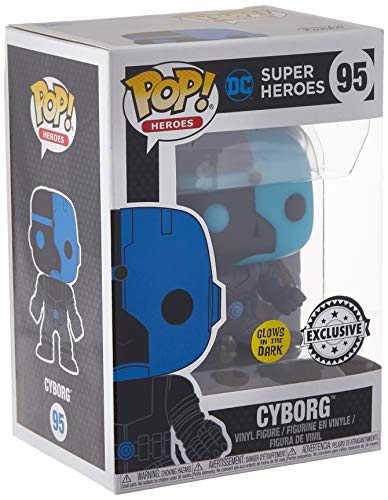 Figura Pop DC Comics Justice League Cyborg Silhouette Exclusive