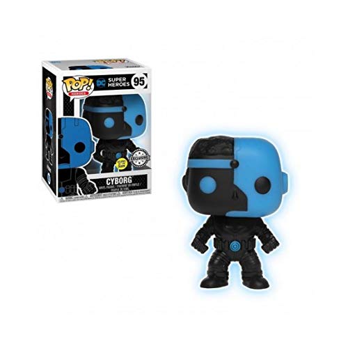 Figura Pop DC Comics Justice League Cyborg Silhouette Exclusive