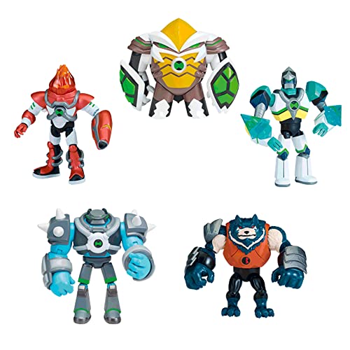 Figuras de acción Famosa BEN 10 - Figuritas de los Personajes de la Serie, Venta aleatoria, 5 Modelos Surtidos, Color (BEN46000)
