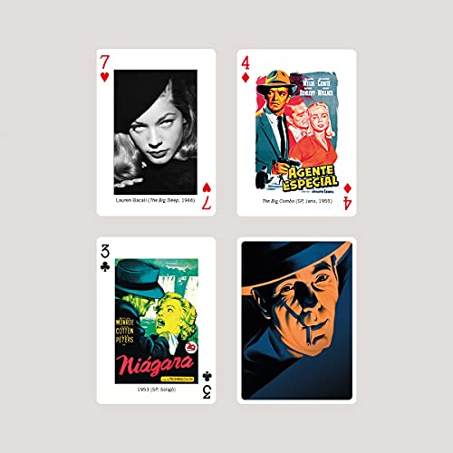 Film Noir Playing Cards - Cine Negro Baraja de Poker Piatnik 1604