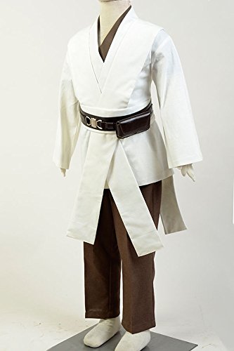 Fuman Kenobi Disfraz de caballero Cosplay Jedi Costume para niños, M