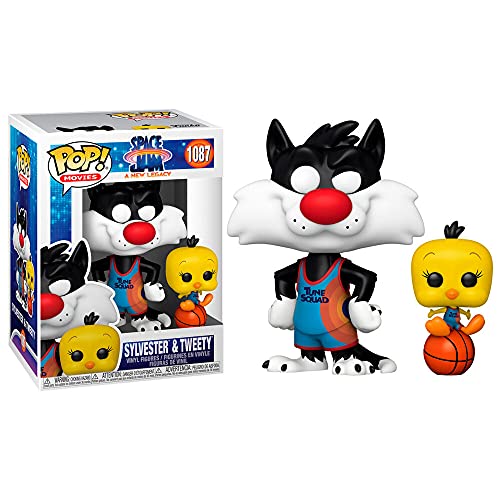 Funko 56228 POP and Buddy: Space Jam 2- Sylvester and Tweety