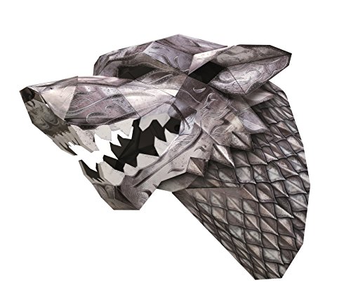 Games of Thrones, Maison Stark Loup Géant (Masque 3D Game of Thrones Masque 3D Et Support Mural Game of Thrones)