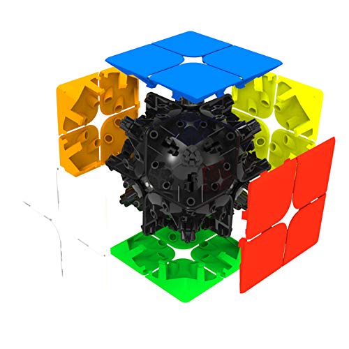 GAN 249 V2, 2x2 Cubo Mágico Cubo de Velocidad Juguete Rompecabezas Gan 49mm (Sin Pegatinas)