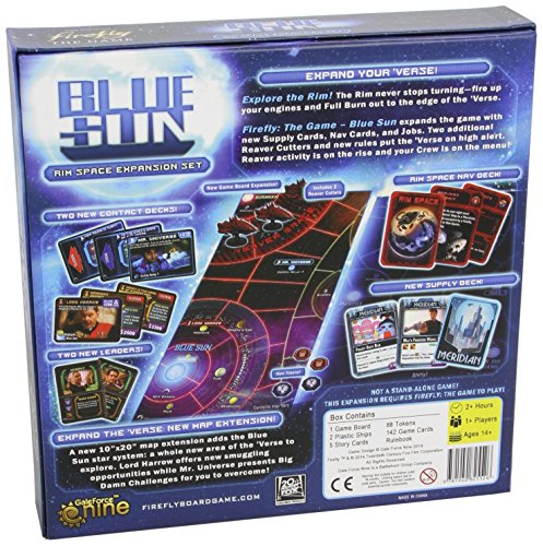 GBlue Sun: Rim Space Expansion Set, juego de mesa