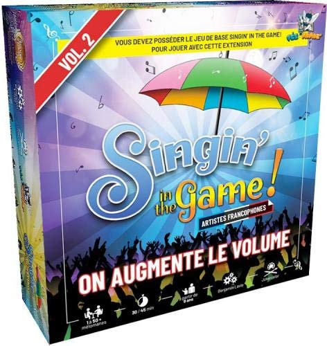 GDM Games Singin'in The Game-Vol 2-on Aumenta el Volumen de Juegos sobre la Cultura Musical y Quizz-Interpretación, 5904262001469 Multicolor.